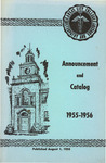 Kansas City College of Osteopathy and Surgery Announcement and Catalog 1955-1956