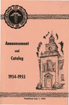 Kansas City College of Osteopathy and Surgery Announcement and Catalog 1954-1955