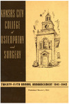 Kansas City College of Osteopathy and Surgery Twenty-Fifth Annual Announcement 1941-1942