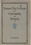 Kansas City College of Osteopathy and Surgery: The Catalog 1930-1932