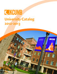KCUMB University Catalog 2012-2013 by Kansas City University of Medicine and Biosciences