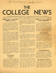 The College News, Vol.1 No.1