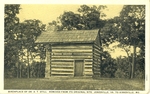 Birthplace of Dr. A.T. Still: Removed from its Original Site, Jonesville, VA. to Kirksville, Mo. by Kirksville, Missouri